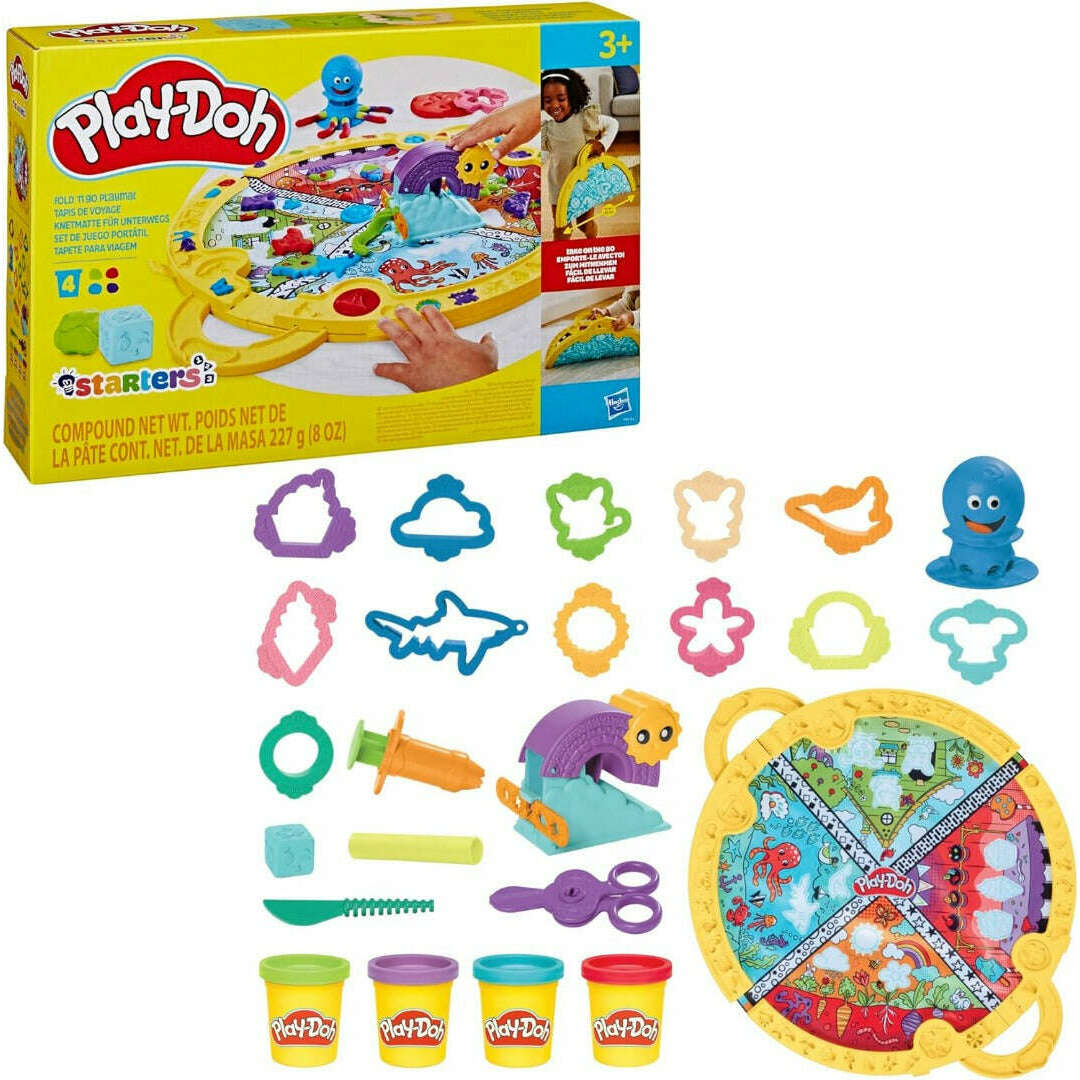 Toys N Tuck:Play-Doh Fold N' Go Playmat,Play-Doh