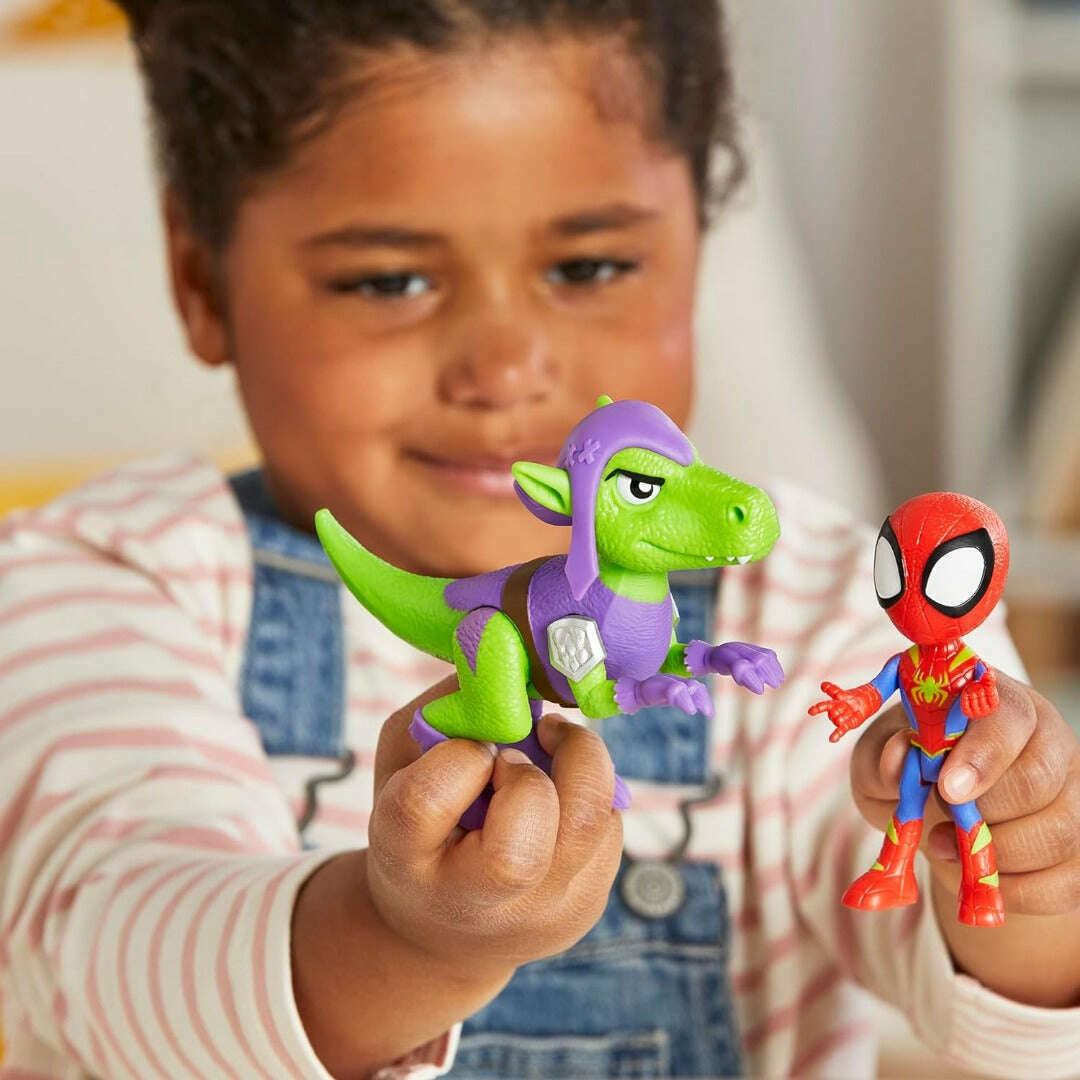 Toys N Tuck:Marvel Spidey And His Amazing Friends Spidey & Goblin Raptor,Spider-man