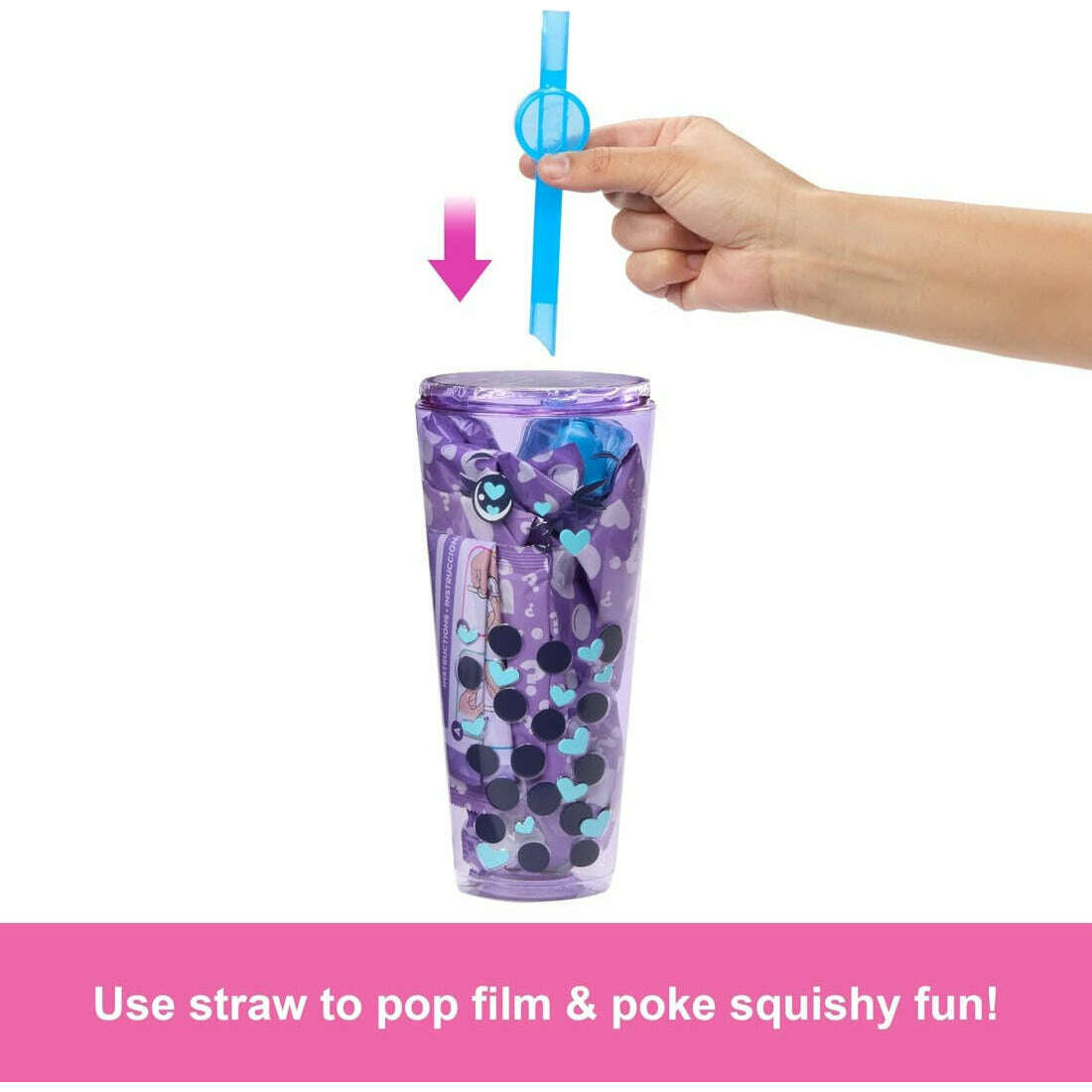 Toys N Tuck:Barbie Pop Reveal Bubble Tea Series - Taro Milk,Barbie