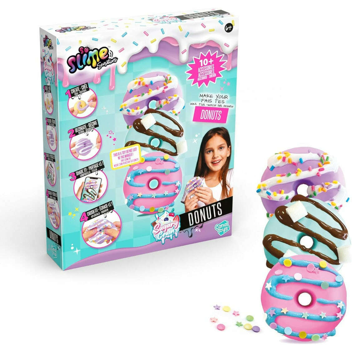 Toys N Tuck:So Slime Sensations Sugary Crush Donuts,So Slime