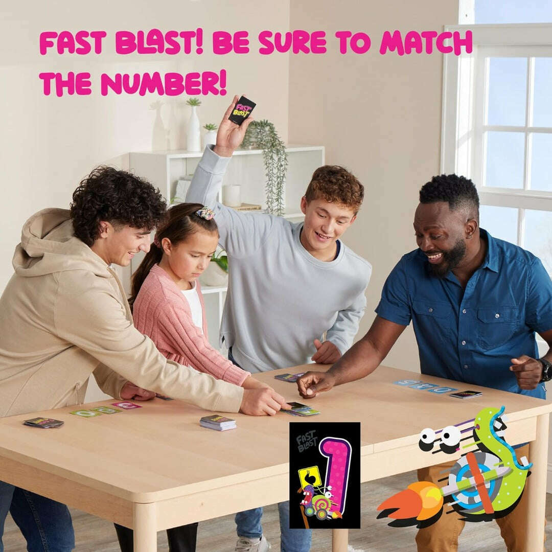 Toys N Tuck:Fast Blast Card Game,Play Monster