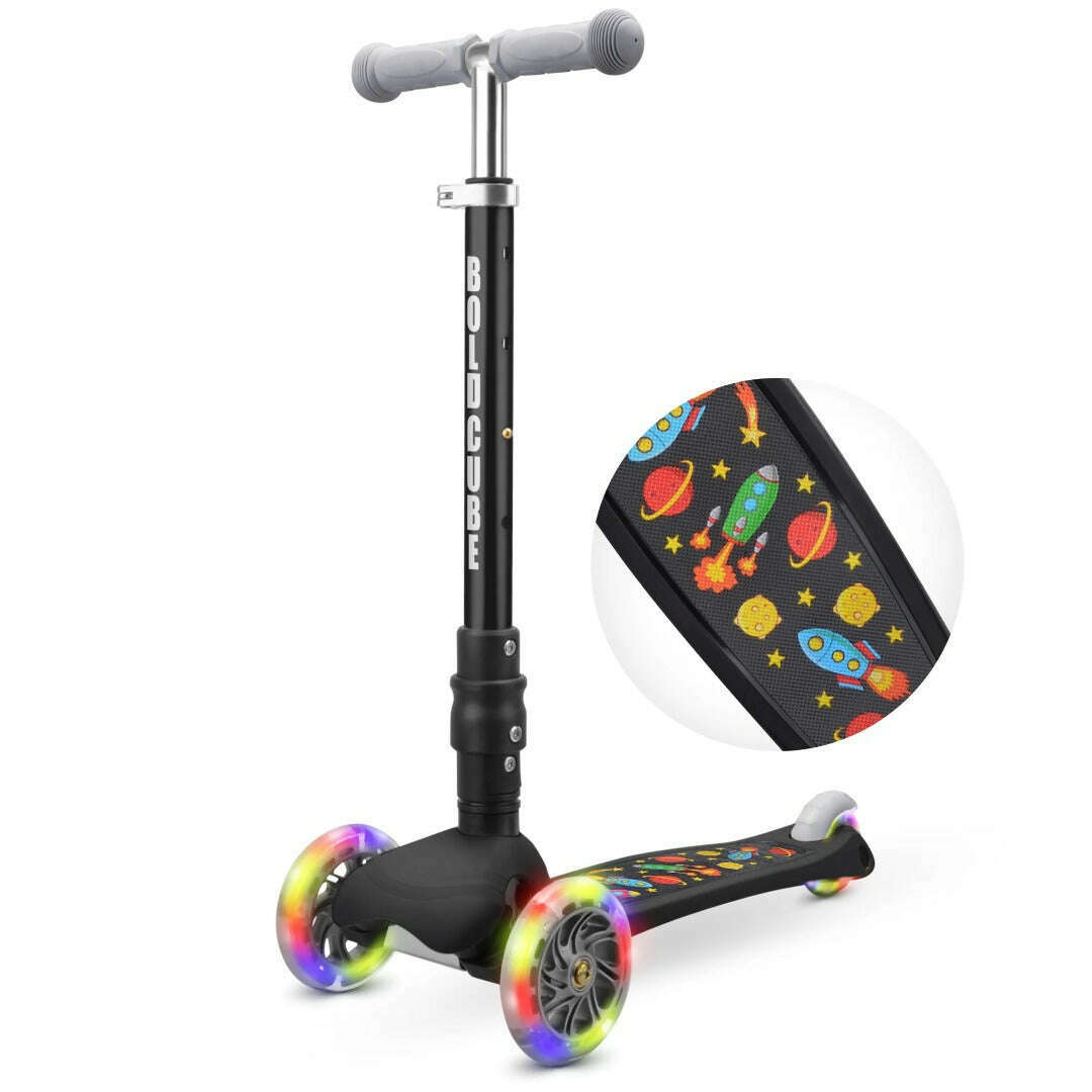 Toys N Tuck:Boldcube Teeny 3 Wheel Folding Scooter - Rocket,Boldcube