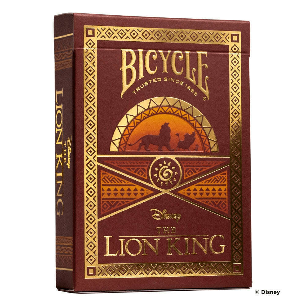 Toys N Tuck:Bicycle Foil Playing Cards - Disney Lion King,Disney