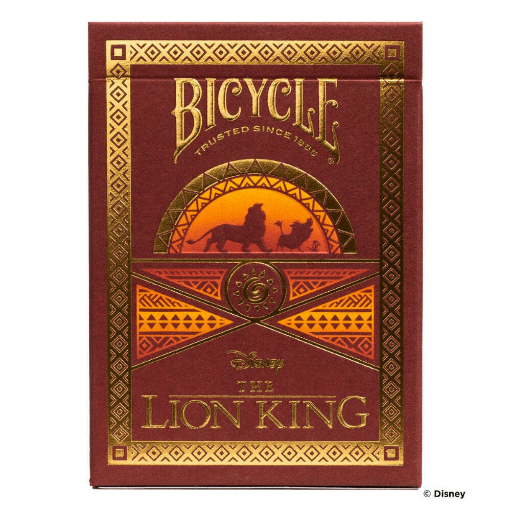 Toys N Tuck:Bicycle Foil Playing Cards - Disney Lion King,Disney