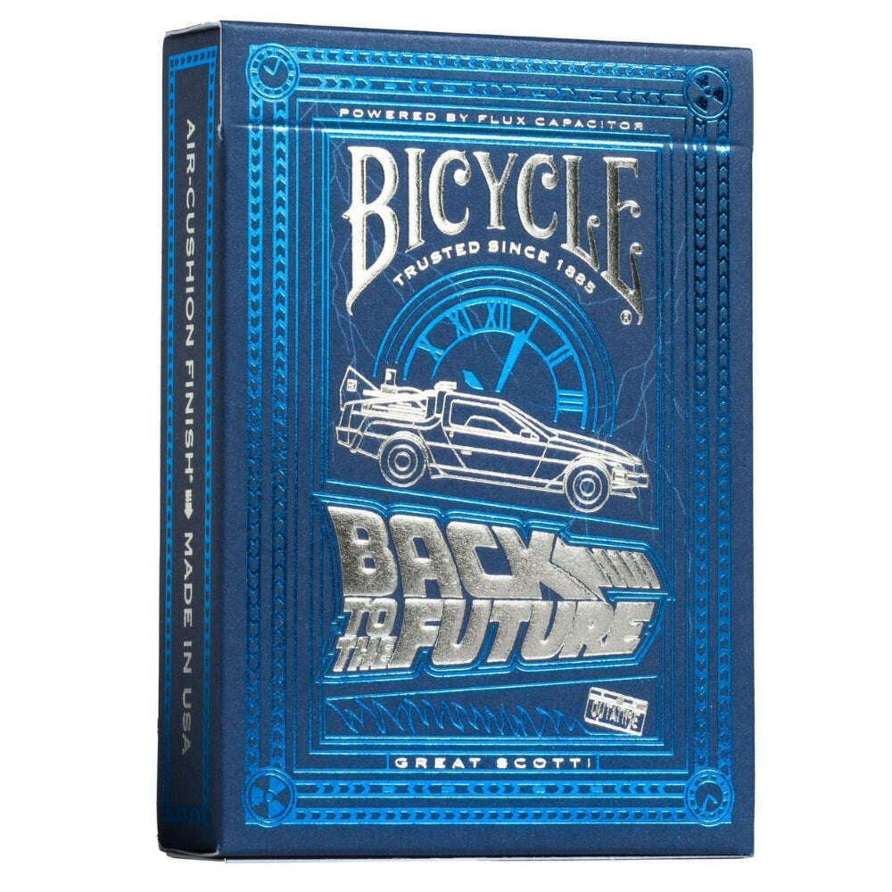 Toys N Tuck:Bicycle Foil Playing Cards - Back To The Future,Back To The Future