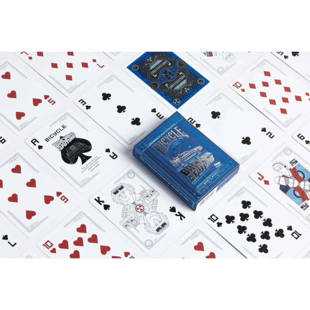 Toys N Tuck:Bicycle Foil Playing Cards - Back To The Future,Back To The Future