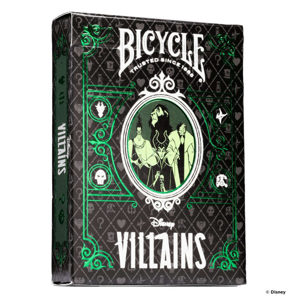 Toys N Tuck:Bicycle Foil Playing Cards - Disney Villains,Disney