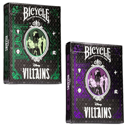 Toys N Tuck:Bicycle Foil Playing Cards - Disney Villains,Disney