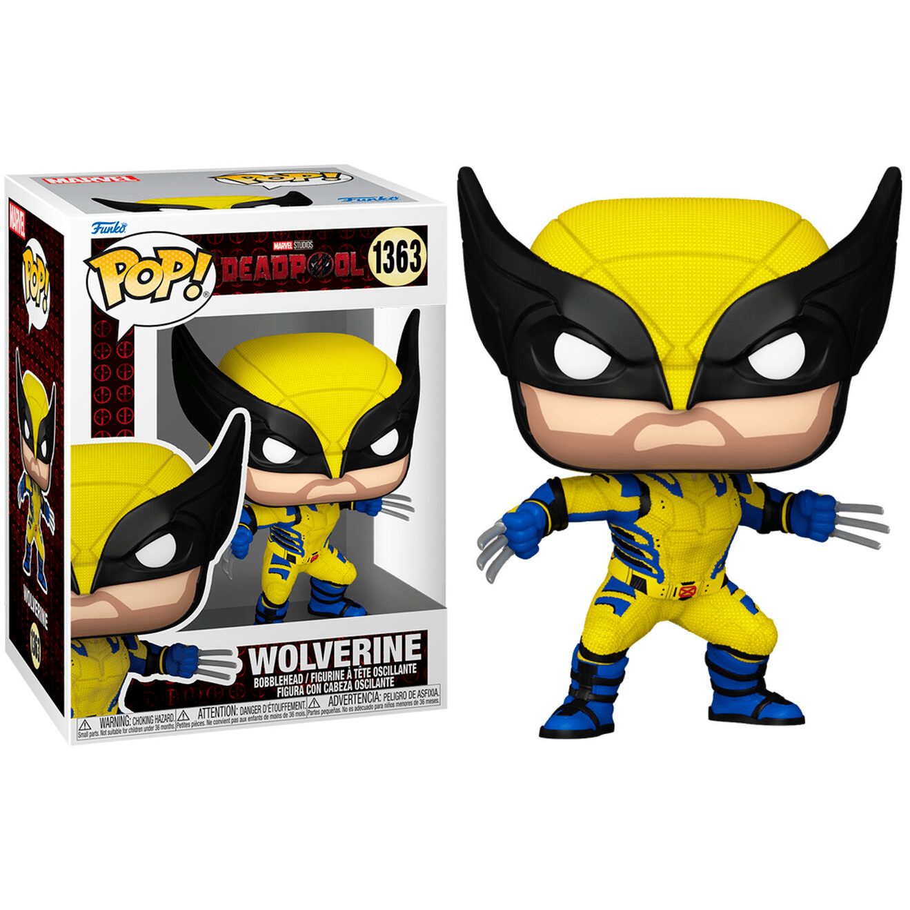 Toys N Tuck:Pop! Vinyl - Deadpool - Wolverine 1363,Marvel