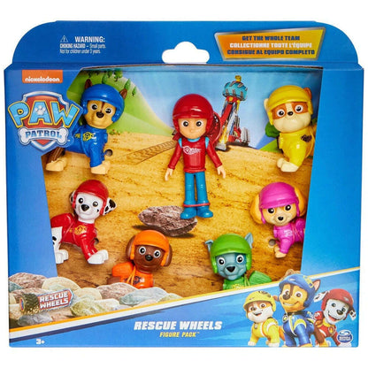 Toys N Tuck:Paw Patrol Rescue Wheels Figure Gift Pack,Paw Patrol