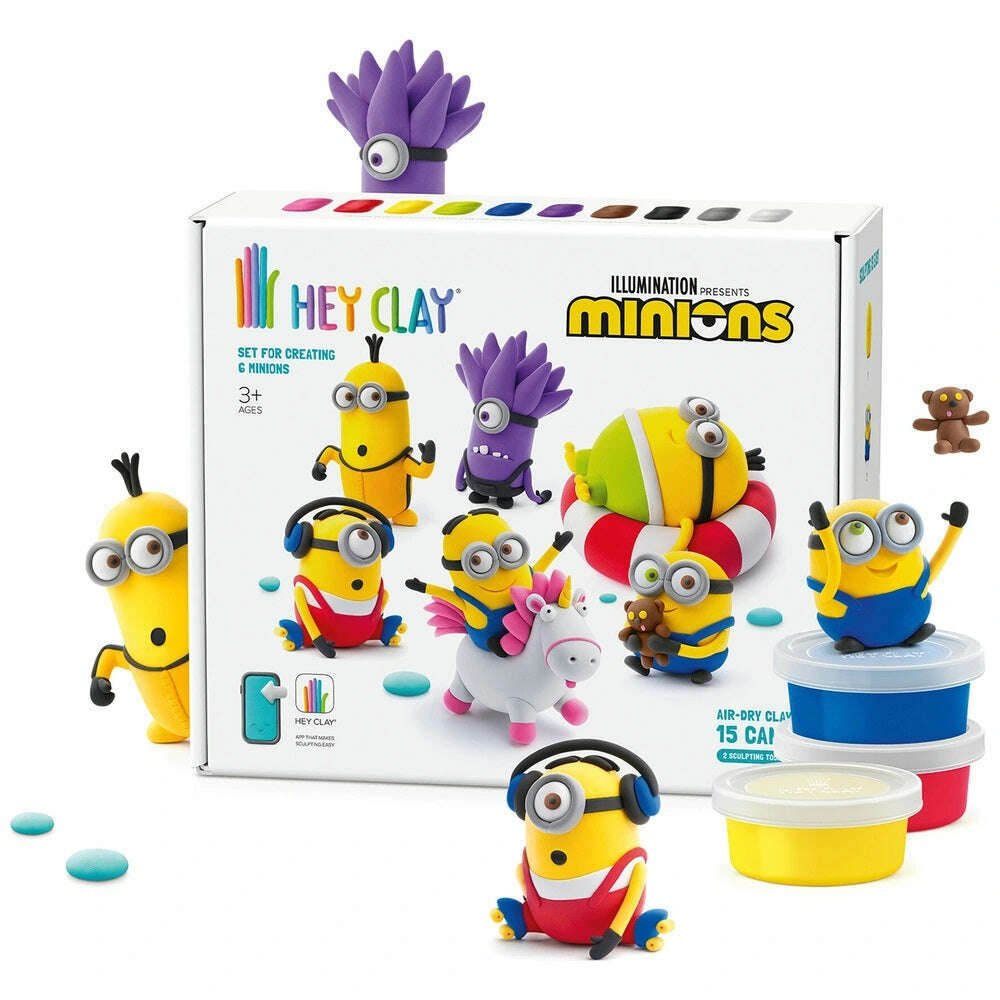 Toys N Tuck:Hey Clay Minions Set,Hey Clay