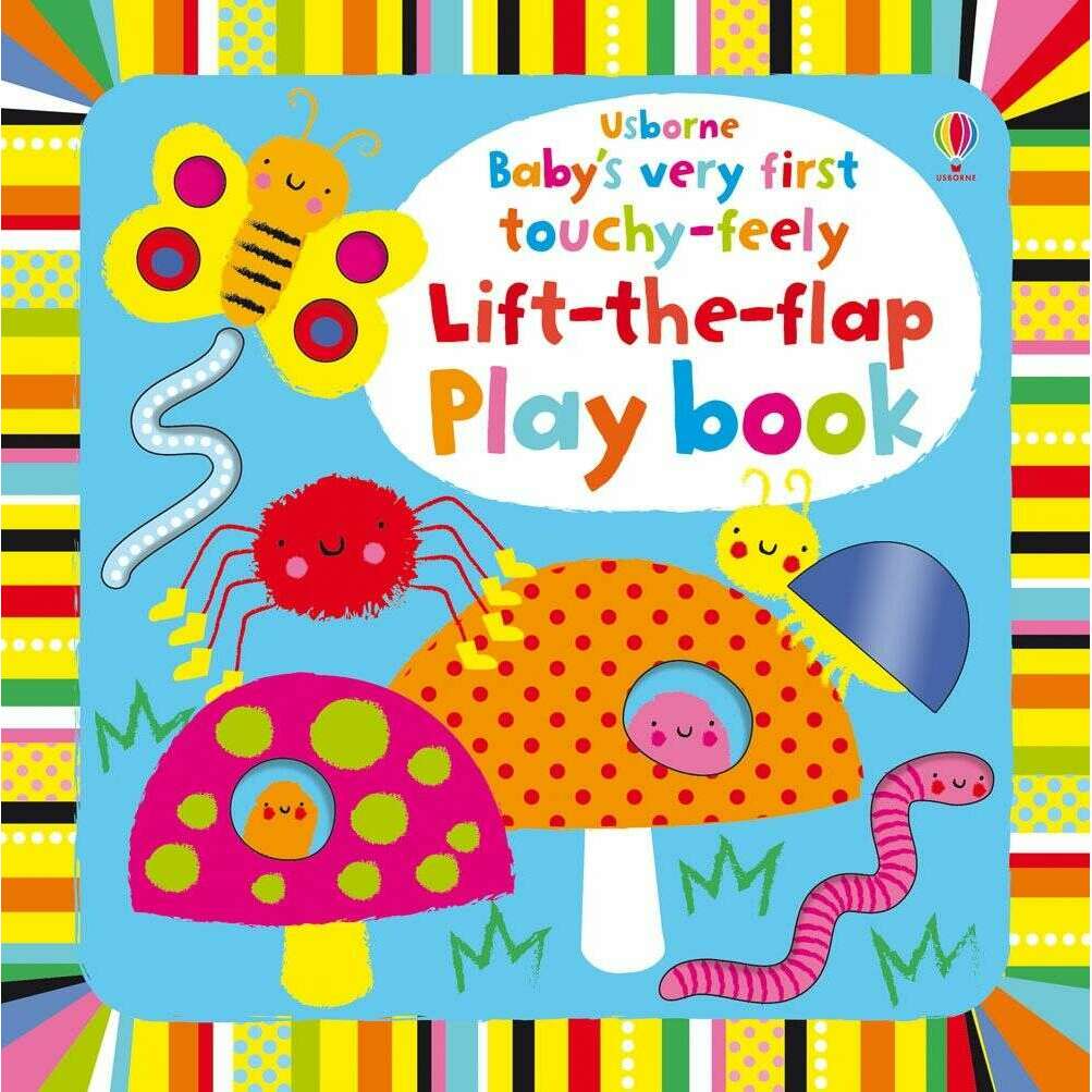 Toys N Tuck:Usborne Books - Baby's Very First touchy-feely Lift-the-flap Play book,Usborne Books