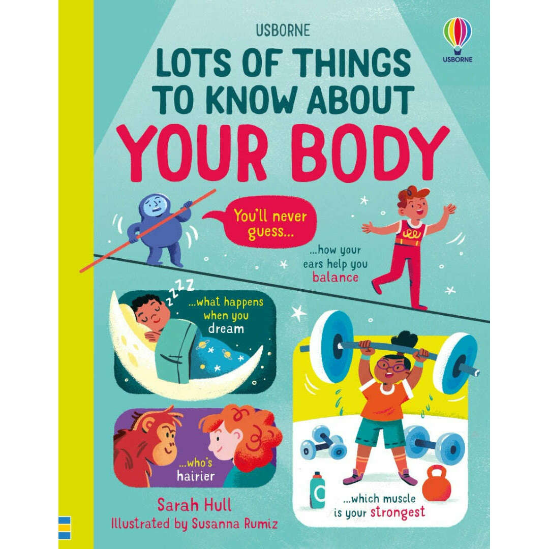 Toys N Tuck:Usborne Books - Lots of Things to Know About Your Body,Usborne Books