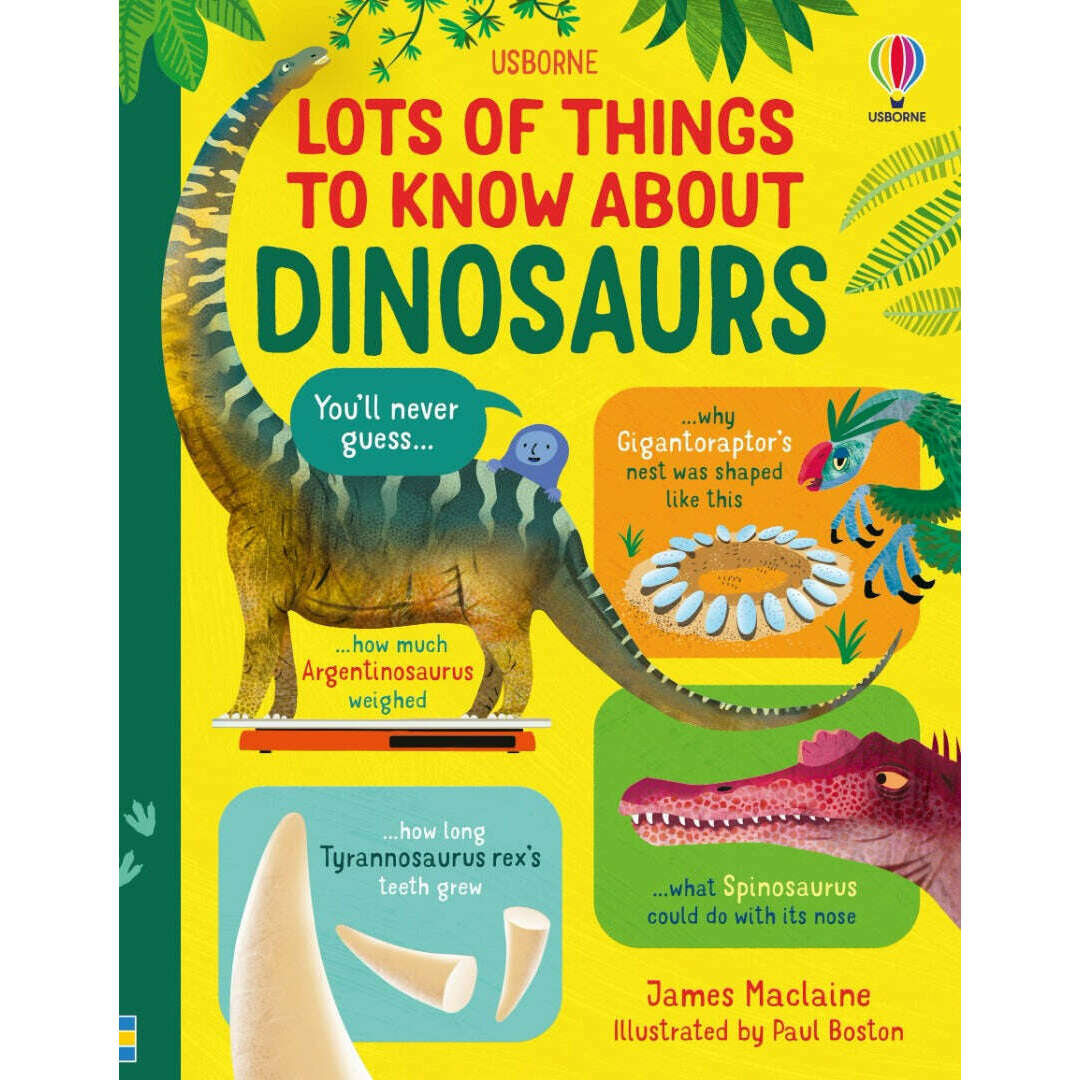 Toys N Tuck:Usborne Books - Lots of Things to Know About Dinosaurs,Usborne Books