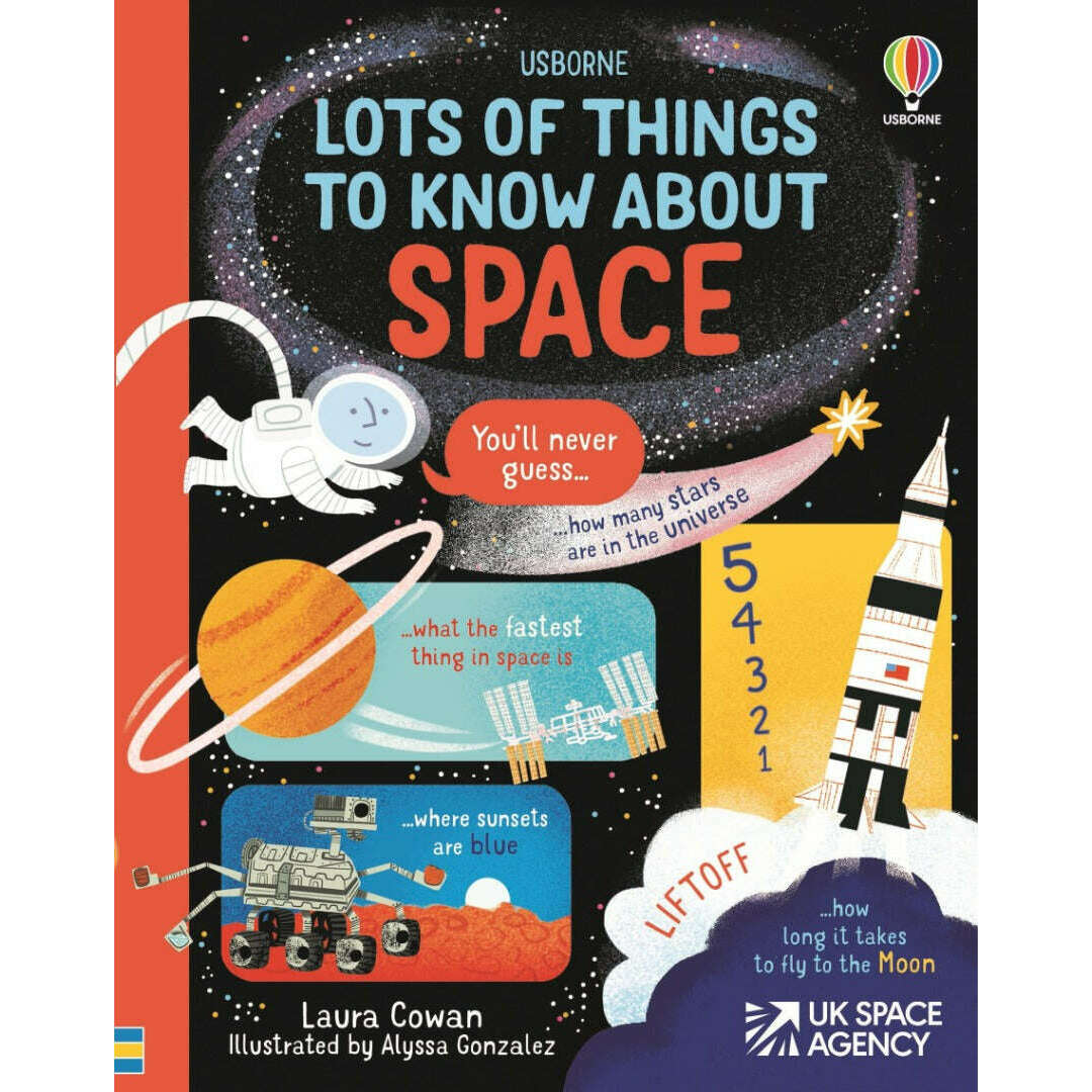 Toys N Tuck:Usborne Books - Lots of Things to Know About Space,Usborne Books