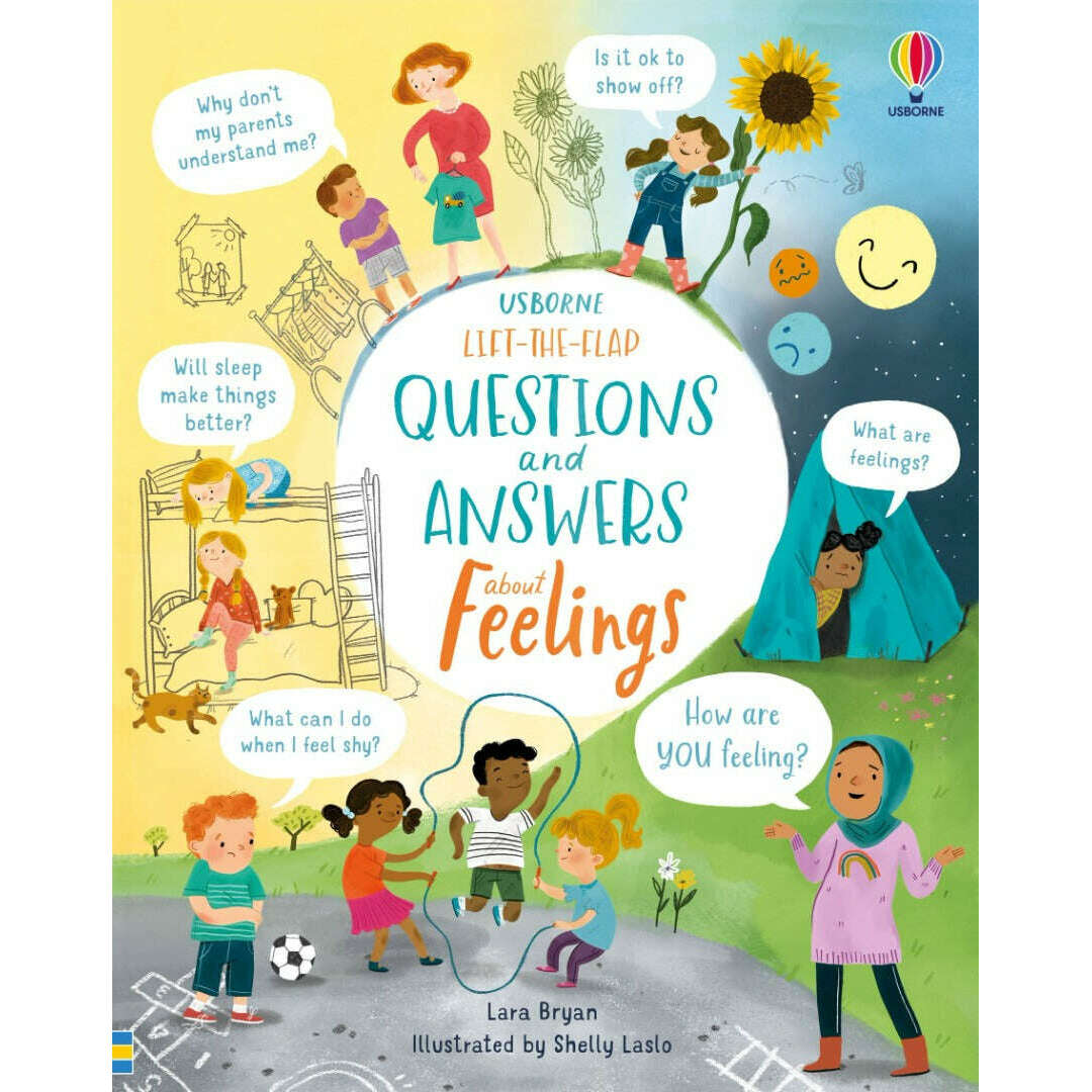 Toys N Tuck:Usborne Books - Lift-the-Flap Questions and Answers About Feelings,Usborne Books