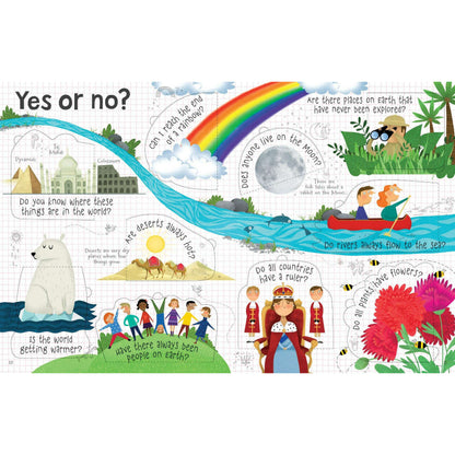 Toys N Tuck:Usborne Books - Lift-the-flap Questions and Answers about Our World,Usborne Books