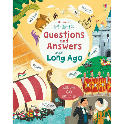 Toys N Tuck:Usborne Books - Lift-the-flap Questions and Answers about Long Ago,Usborne Books