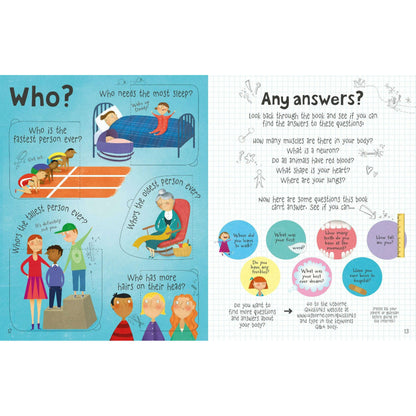 Toys N Tuck:Usborne Books - Lift-the-flap Questions and Answers about your Body,Usborne Books