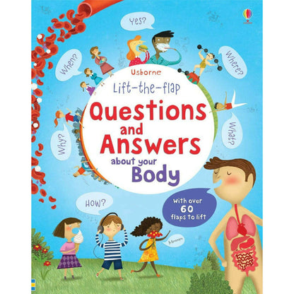 Toys N Tuck:Usborne Books - Lift-the-flap Questions and Answers about your Body,Usborne Books