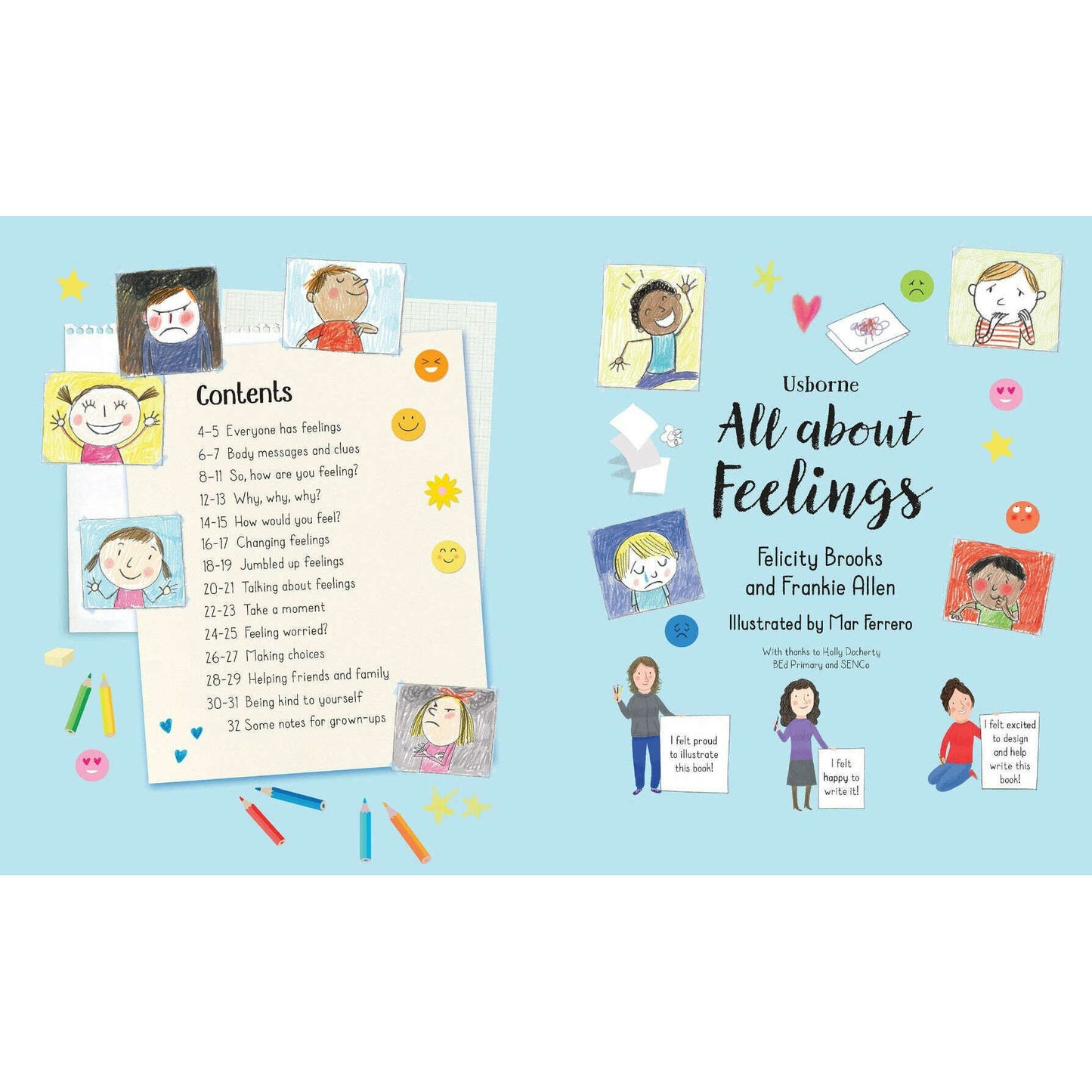 Toys N Tuck:Usborne Books - All About Feelings,Usborne Books