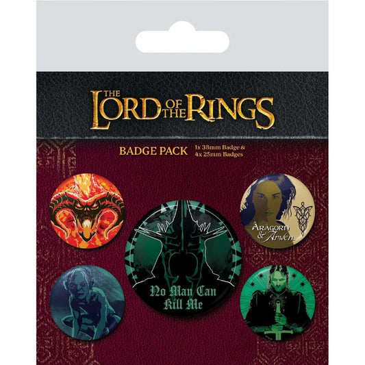 Toys N Tuck:Badge Pack - The Lord of the Rings (Be Bold),Pyramid International