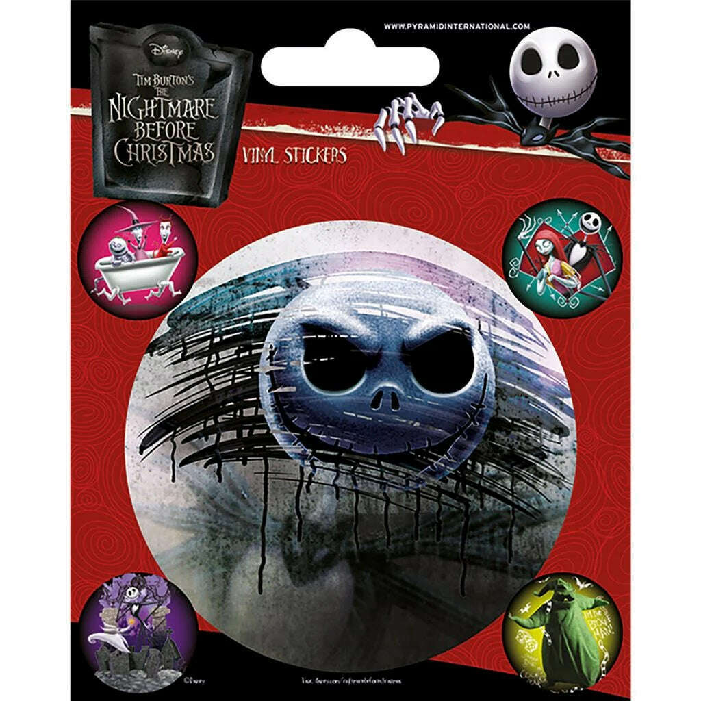 Toys N Tuck:Vinyl Sticker Pack - Nightmare Before Christmas (Characters),Pyramid International