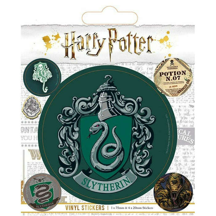 Toys N Tuck:Vinyl Sticker Pack - Harry Potter (Slytherin Crest),Pyramid International