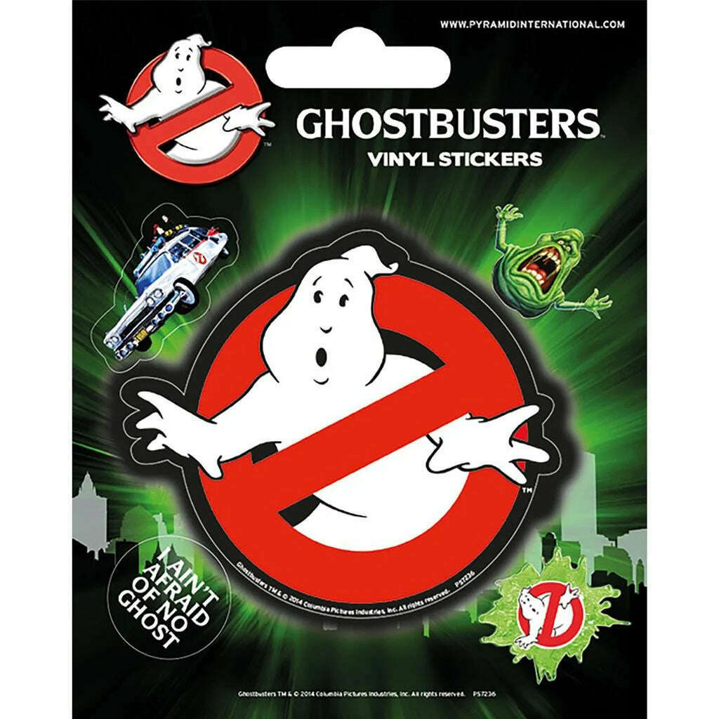 Toys N Tuck:Vinyl Sticker Pack - Ghostbusters (Logo),Pyramid International