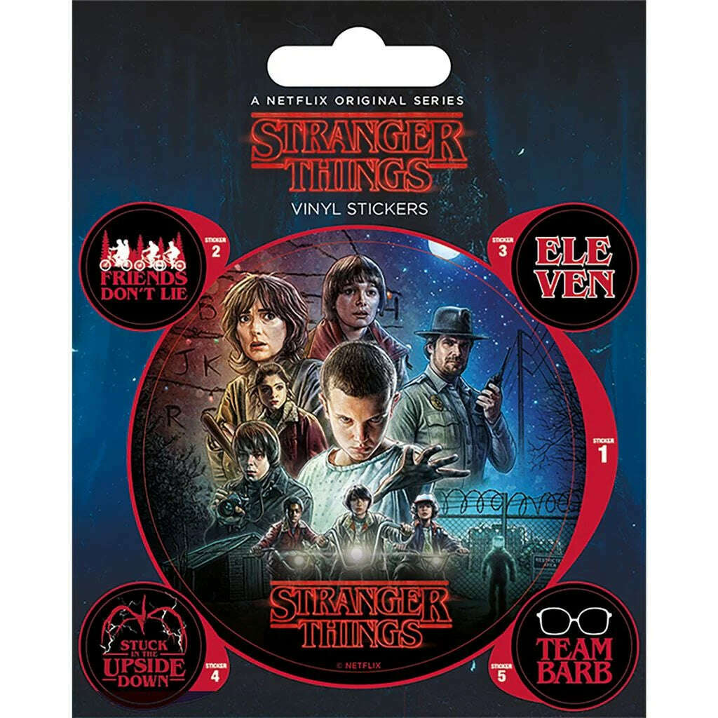 Toys N Tuck:Vinyl Sticker Pack - Stranger Things (One Sheet),Pyramid International