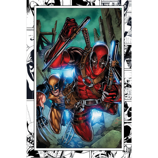 Toys N Tuck:Maxi Posters - Marvel Comics (Wolverine & Deadpool),Pyramid International