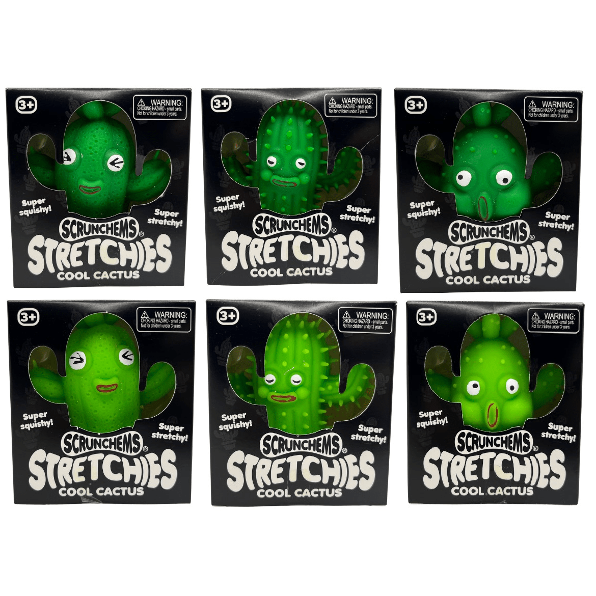 Toys N Tuck:Scrunchems Stretchies Cool Cactus,Scrunchems