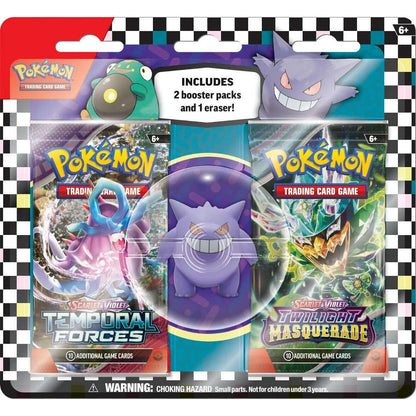 Toys N Tuck:Pokemon TCG Back To School Eraser Blister 2024 - Gengar,Pokemon