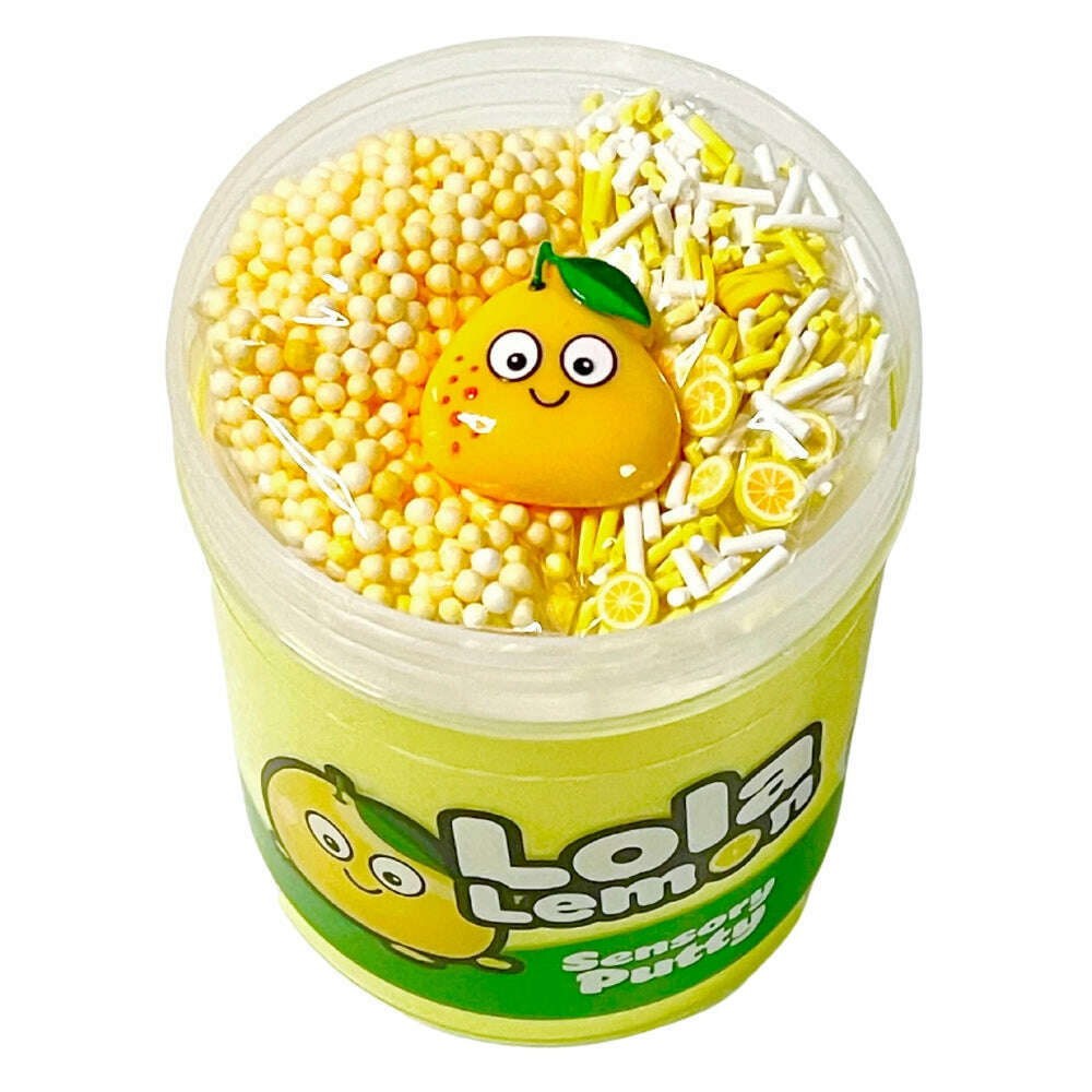 Toys N Tuck:Putty Pals Sensory Putty Lola Lemon,Putty Pals