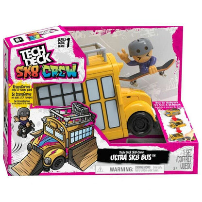 Toys N Tuck:Tech Deck Sk8 Crew Ultra Sk8 Bus,Tech Deck