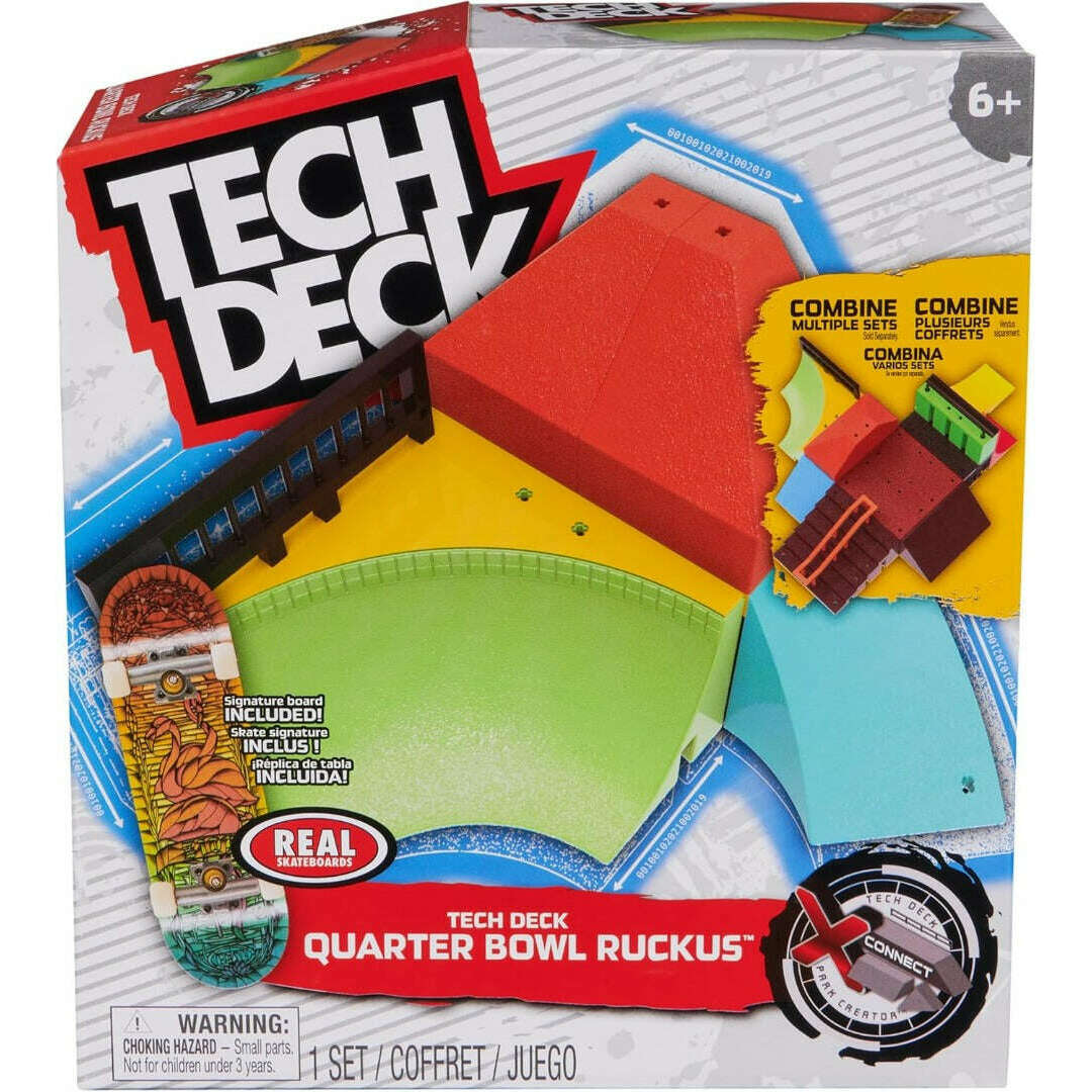 Toys N Tuck:Tech Deck - Quarter Bowl Ruckus,Tech Deck