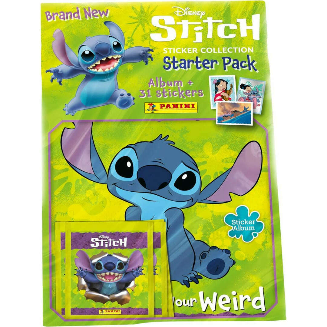 Toys N Tuck:Disney Stitch Sticker Collection Starter Pack,Disney