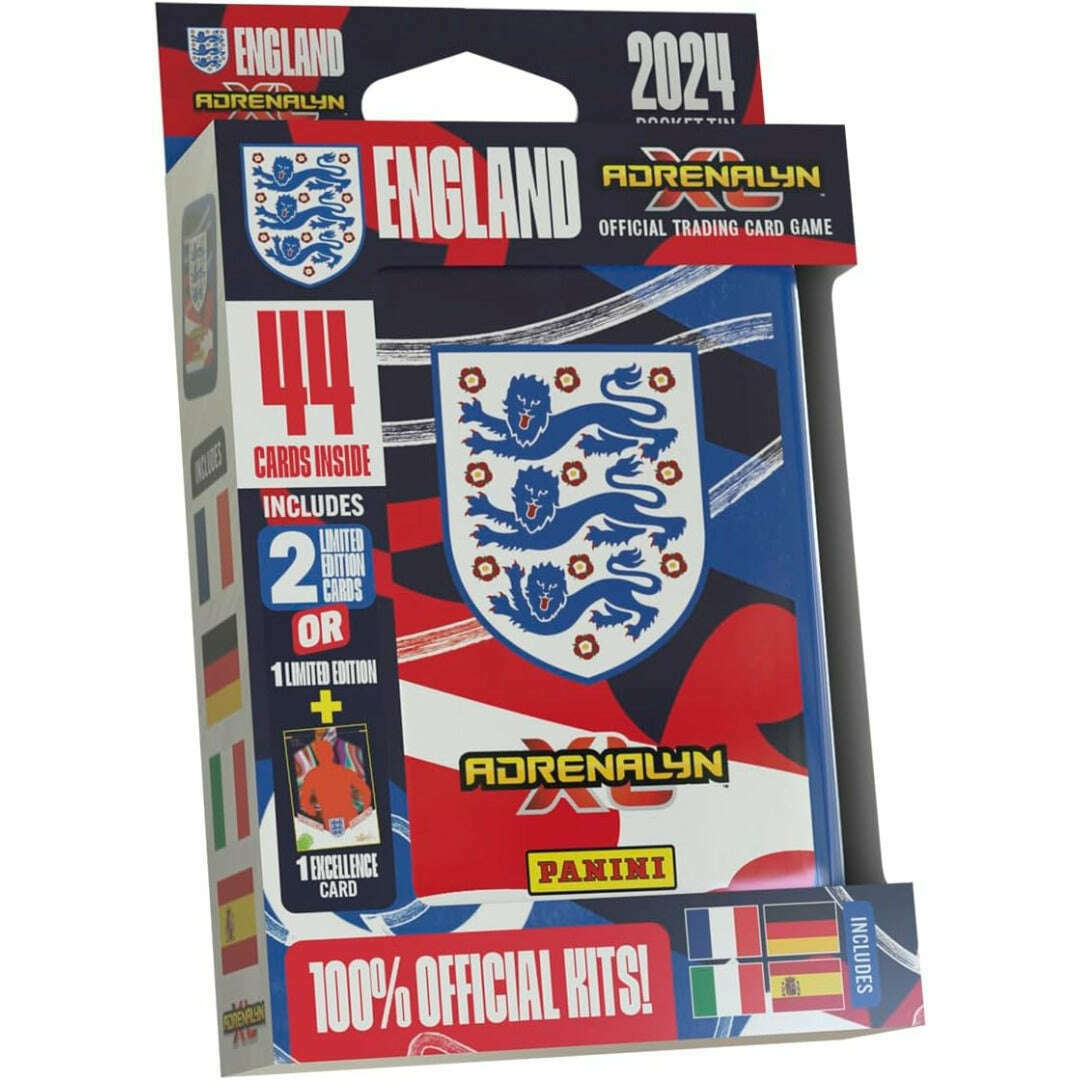 Toys N Tuck:England Adrenalyn XL Tournament Edition 2024 Pocket Tin,England