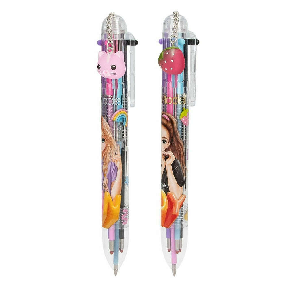 Toys N Tuck:Top Model Gel Pen With 6 Colours,Top Model