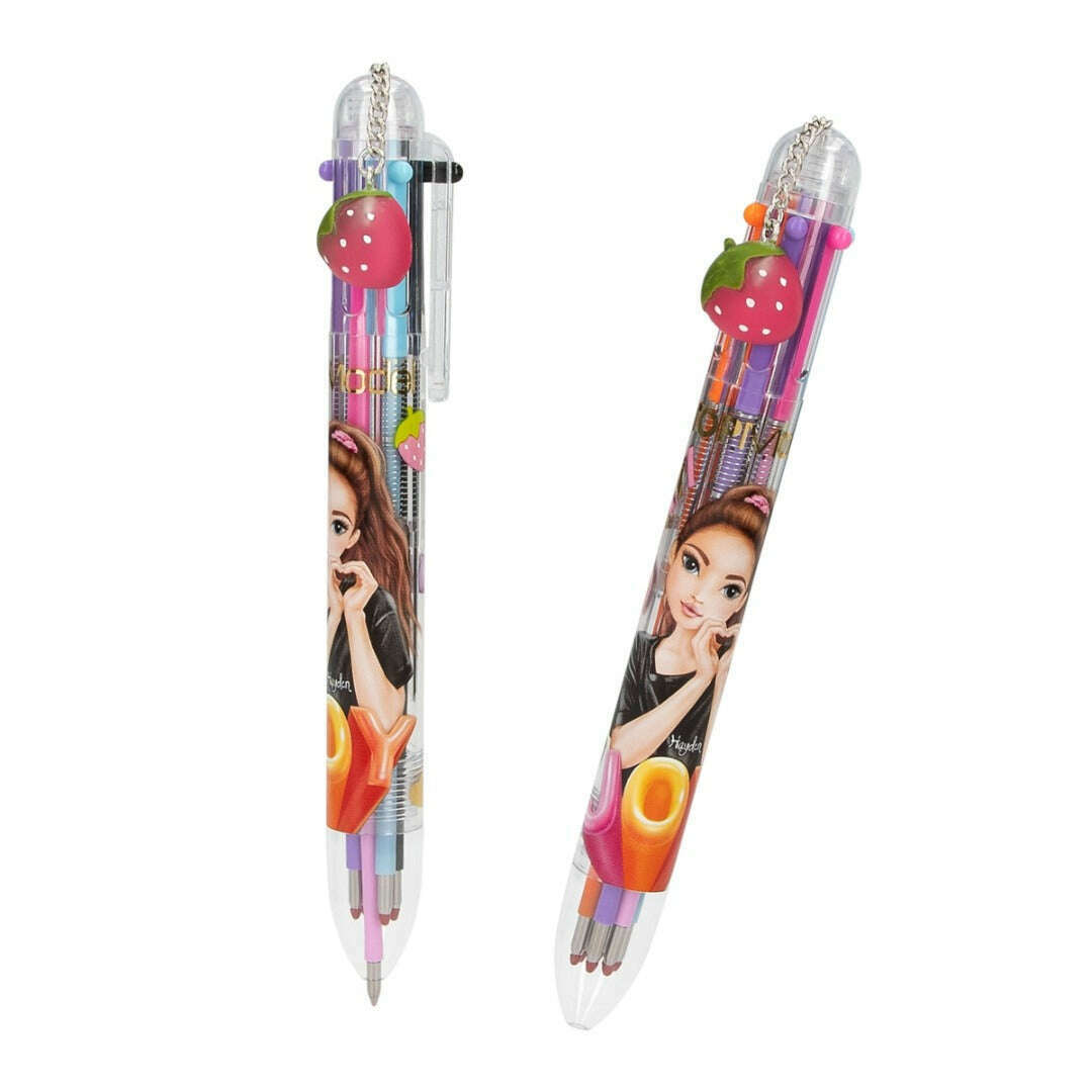 Toys N Tuck:Top Model Gel Pen With 6 Colours,Top Model