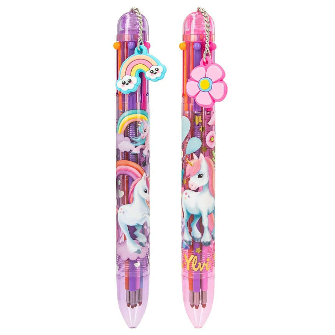 Toys N Tuck:Ylvi Gel Pen With 6 Colours,Top Model