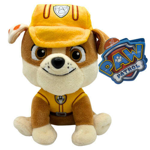 Toys N Tuck:Paw Patrol 6 Inch Plush - Rubble,Paw Patrol