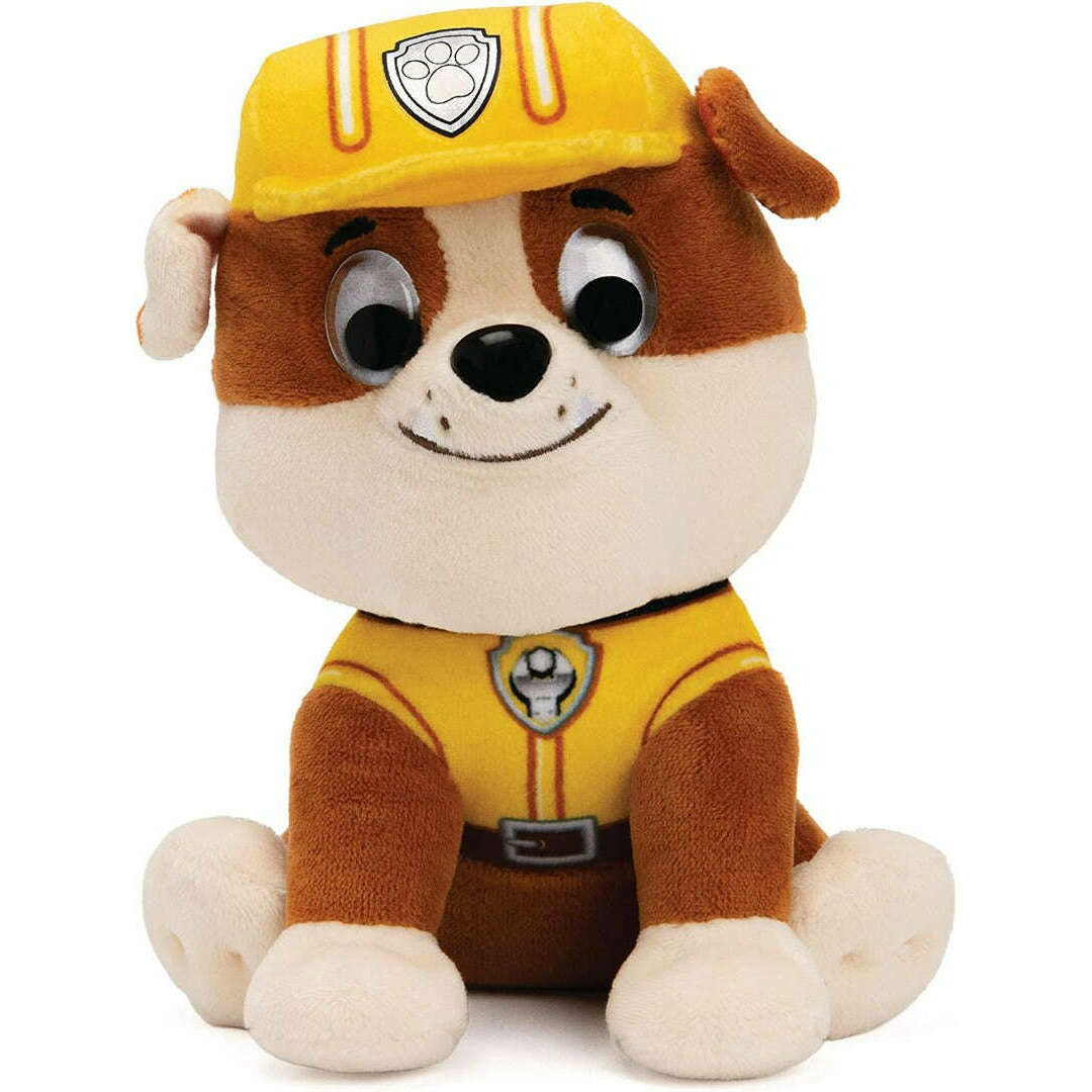 Toys N Tuck:Paw Patrol 6 Inch Plush - Rubble,Paw Patrol