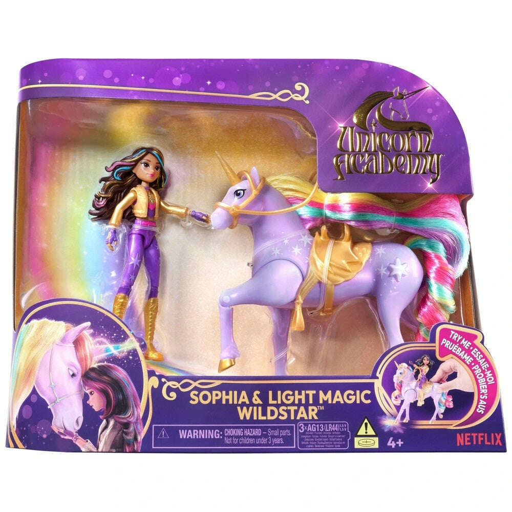 Toys N Tuck:Unicorn Academy Sofia & Light Magic Wildstar,Unicorn Academy