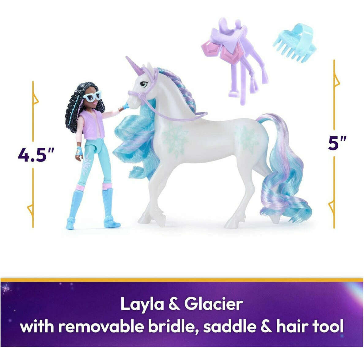 Toys N Tuck:Unicorn Academy Layla & Glacier,Unicorn Academy