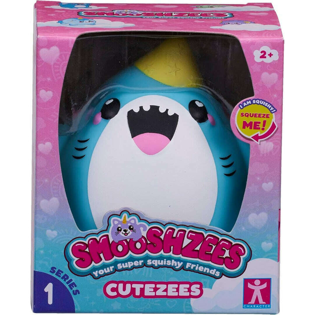 Toys N Tuck:Smooshzees Cutezees Blue Shark Snaws,Smooshzees