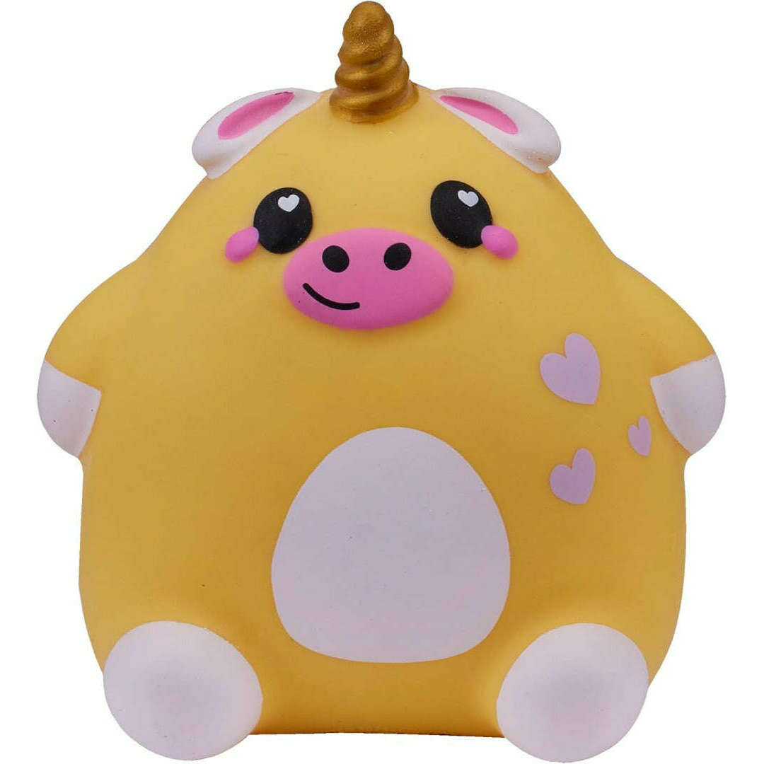 Toys N Tuck:Smooshzees Cutezees Yellow Unicorn Buttercup,Smooshzees