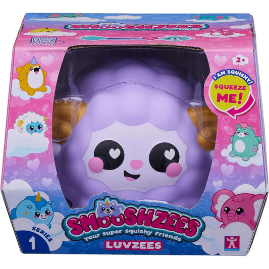 Toys N Tuck:Smooshzees Luvzees Purple Sheep Willow,Smooshzees