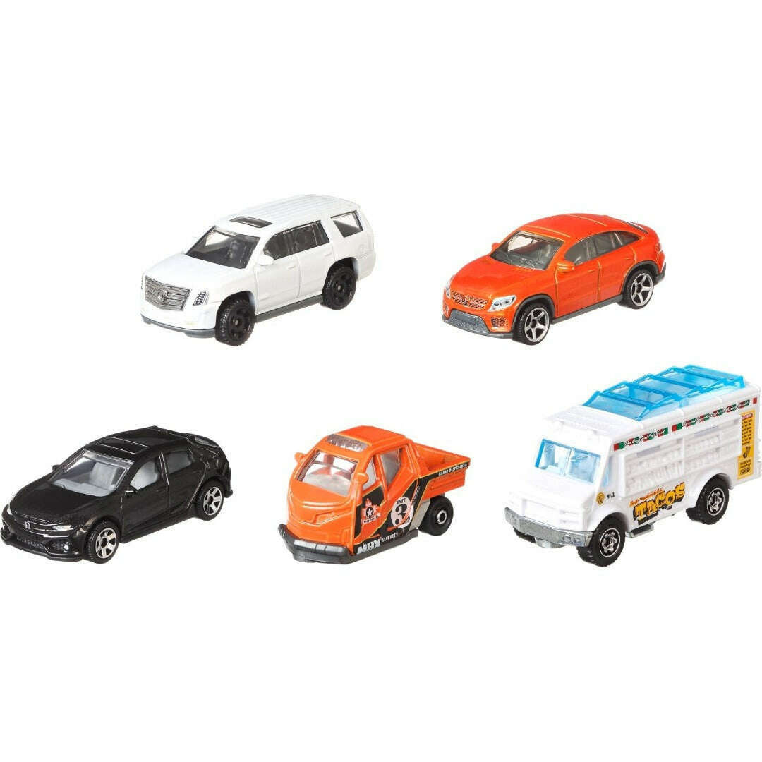 Toys N Tuck:Matchbox Car Collection 5 Pack - City Adventure 2,Matchbox