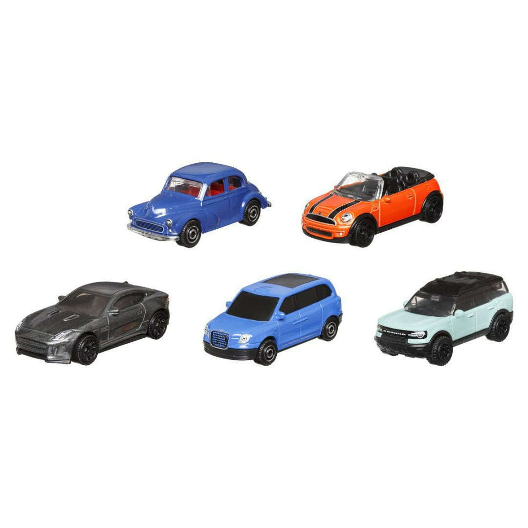 Toys N Tuck:Matchbox Car Collection 5 Pack - Autobahn Express 5,Matchbox